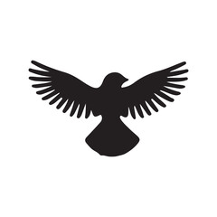 vector illustration of a bird