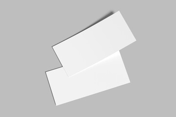 gift voucher blank mockup