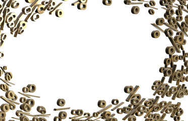 percent shopping digital in 3d.