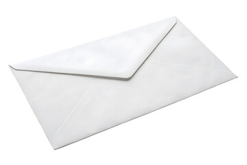 Single White A4 Envelope with Contour Flap for Business and Personal Mail.