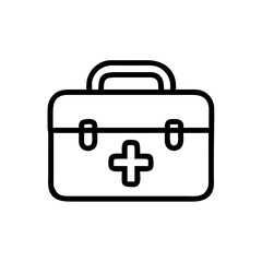 Icon of a doctorchest / first aid kit