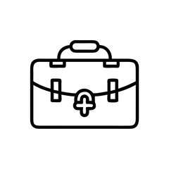 Icon of a doctorchest / first aid kit