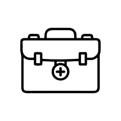 Icon of a doctorchest / first aid kit
