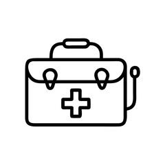 Icon of a doctorchest / first aid kit