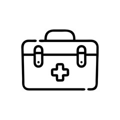 Icon of a doctorchest / first aid kit