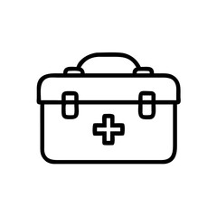 Icon of a doctorchest / first aid kit