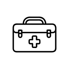 Icon of a doctorchest / first aid kit