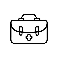 Icon of a doctorchest / first aid kit