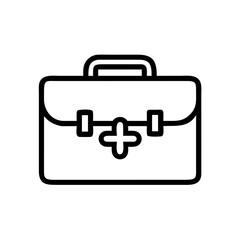 Icon of a doctorchest / first aid kit