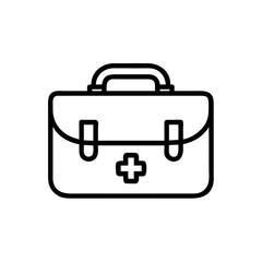 Icon of a doctorchest / first aid kit