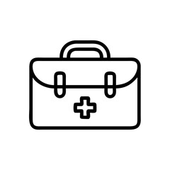 Icon of a doctorchest / first aid kit