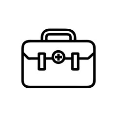 Icon of a doctorchest / first aid kit