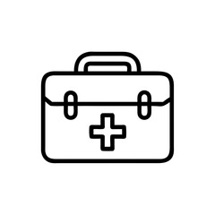 Icon of a doctorchest / first aid kit