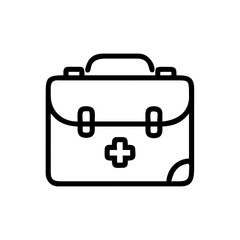 Icon of a doctorchest / first aid kit