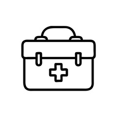 Icon of a doctorchest / first aid kit