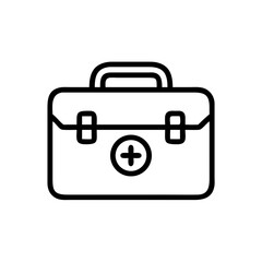 Icon of a doctorchest / first aid kit