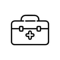 Icon of a doctorchest / first aid kit