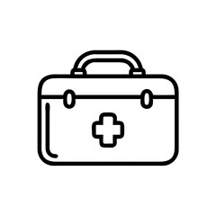 Icon of a doctorchest / first aid kit
