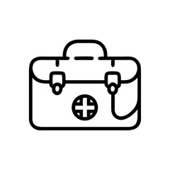 Icon of a doctorchest / first aid kit