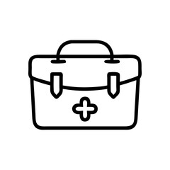 Icon of a doctorchest / first aid kit