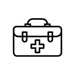 Icon of a doctorchest / first aid kit