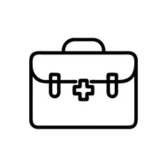 Icon of a doctorchest / first aid kit