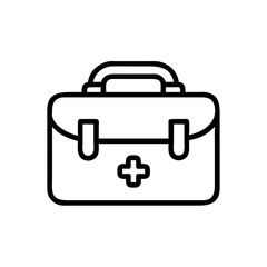 Icon of a doctorchest / first aid kit