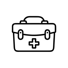 Icon of a doctorchest / first aid kit