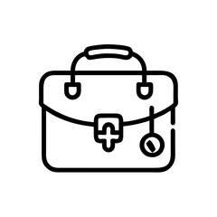Icon of a doctorchest / first aid kit