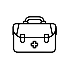 Icon of a doctorchest / first aid kit