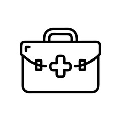 Icon of a doctorchest / first aid kit