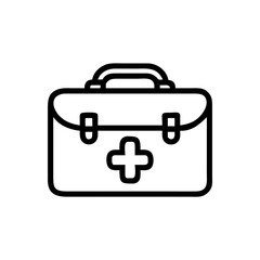Icon of a doctorchest / first aid kit