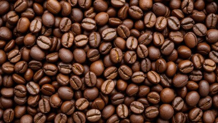 Fototapeta premium Closeup of coffee beans