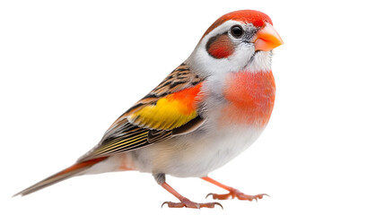 Colorful bird with studio shot. (1)