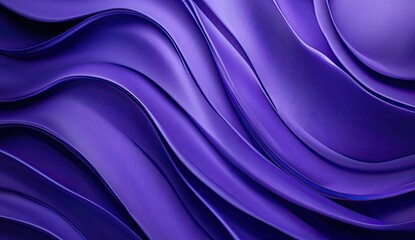 Abstract wavy purple design