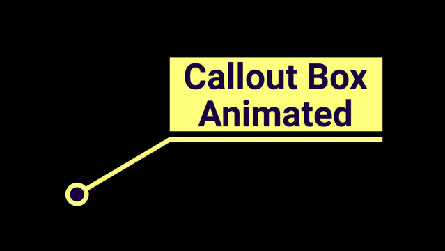 Callout Box Animated
