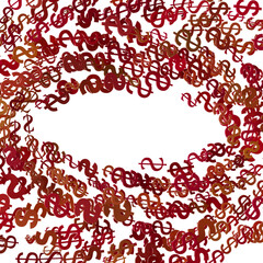 3d dollar symbol falling