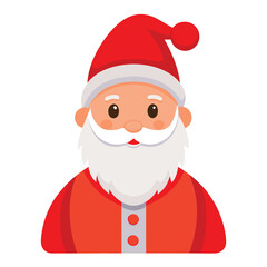 Christmas  Santa Claus isolated on white background