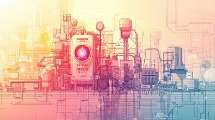 AI-driven irrigation control system designed to optimize water usage in agricultural fields