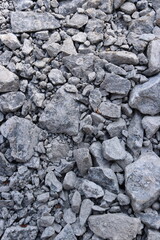 Grey Gravel Rocks Stones Ground Texture Background