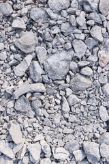 Grey Gravel Rocks Stones Ground Texture Background