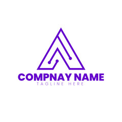A letter logo company