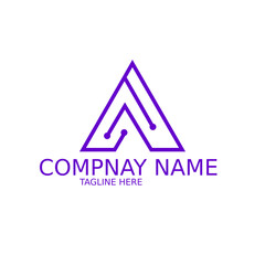 A letter logo company