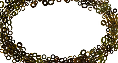 Blurred sale percent rain background. 3d transparent PNG