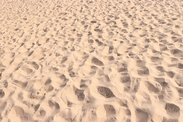 Beach Sand Ripples Natural Texture Background