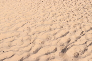 Beach Sand Ripples Natural Texture Background