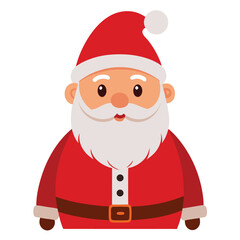 Christmas  Santa Claus isolated on white background