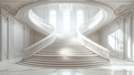 Obraz premium Grand Staircase Interior (3)