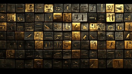 Ancient Egyptian Hieroglyphs
