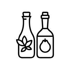 vinegar and oil